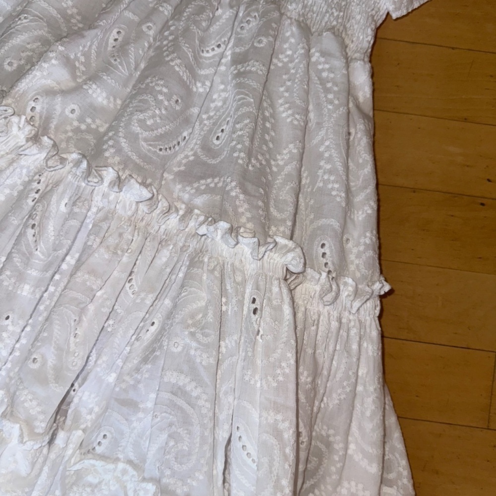 Anthropologie MISA Los Angeles Doutzen Eyelet dress, Med. L903 - Picture 5 of 9
